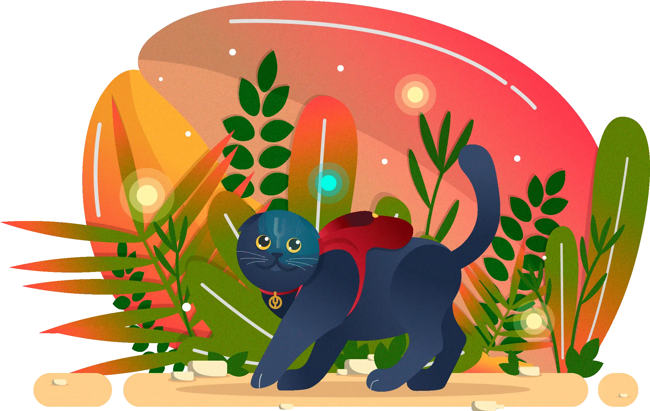  Dribbble Catpng By Xenia Chaika Cartoon Nyan Cat Png