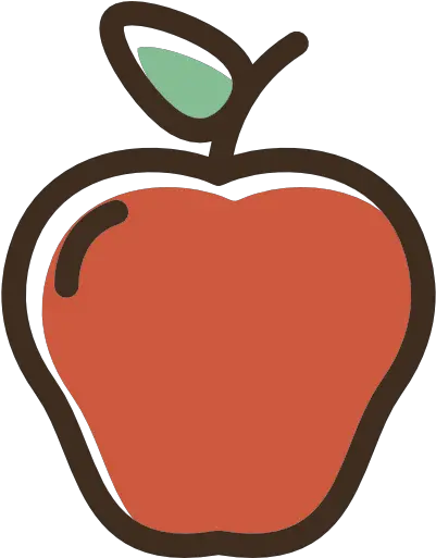  Apple Free Food Icons Iconos De Manzana Png Red Apple Icon