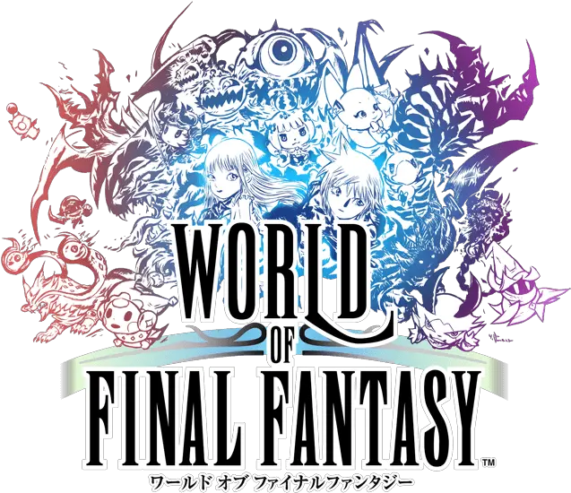  Download World Of Final Fantasy Logo World Of Final Fantasy Logo Png Fantasy Logo Images