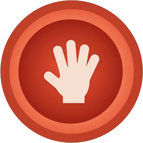  High Five Khan Academy Wiki Fandom Sign Language Png Stop Hand Icon