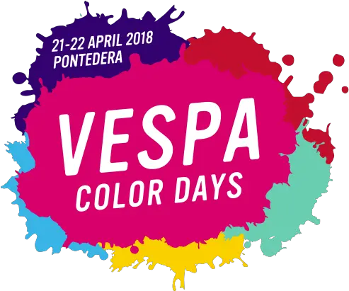  Vespa Color Days Vespa Color Days Png Vespa Logo