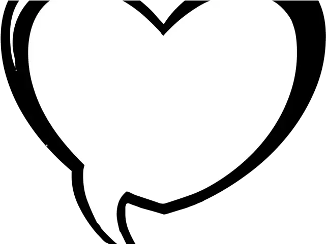  Speech Bubble Clipart Talk Heart Png Talk Bubble Png