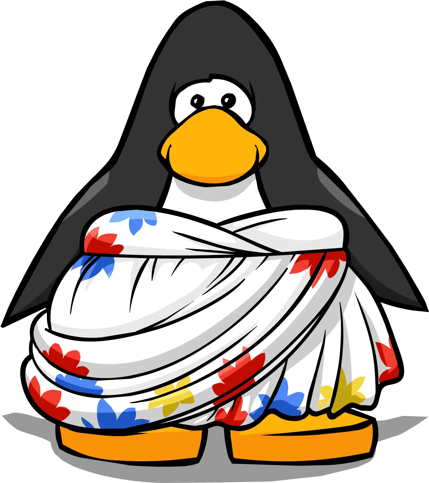  A Slash Of Summer Dress Player Card Club Penguin Catalog Transparent Club Penguin Icon Png Slash Png