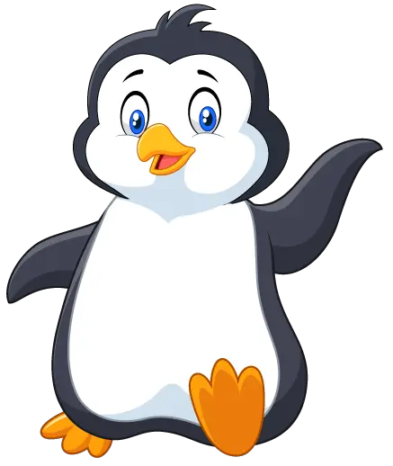  Download Cartoon Penguin Png Adesivo De Geladeira Pinguim Penguin Png