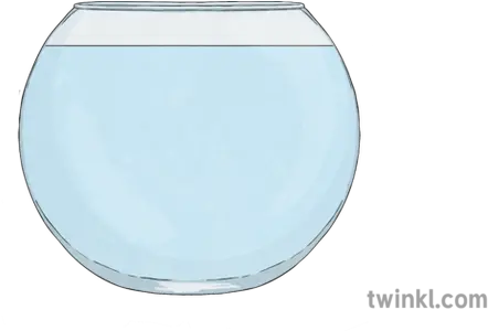  Fish Bowl With Movable Water Line Container Volume Maths Ks2 Serveware Png Fish Bowl Png