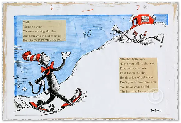  Illustration Art U2014 The Of Dr Seuss Gallery Png Cat In Hat