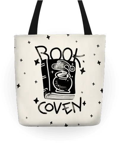  Book Coven Totes Lookhuman Tote Bag Png Book Bag Png