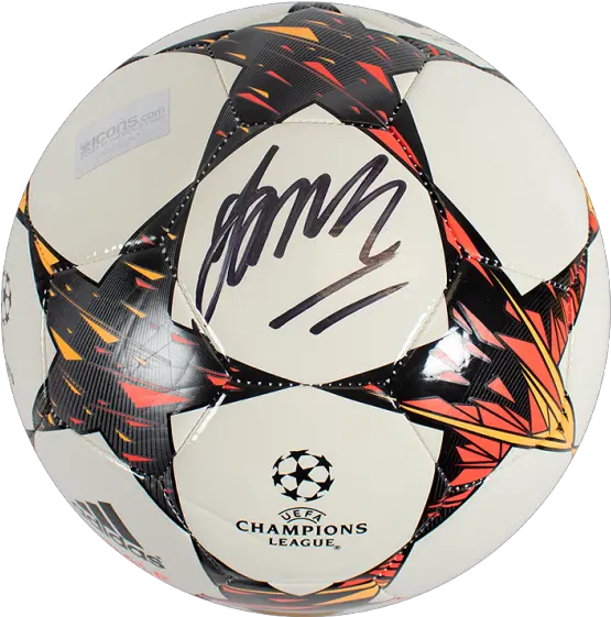  James Rodriguez Signed Adidas Uefa Uefa Champions League Png James Rodriguez Png