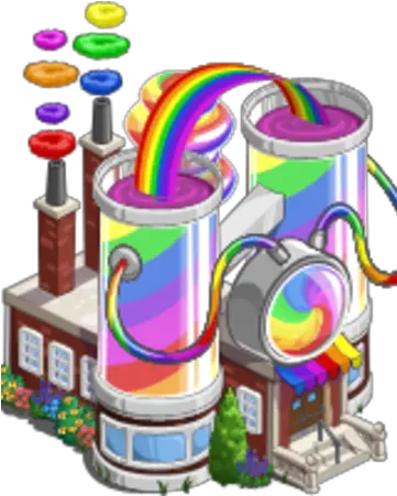  Rainbow Factory Farmville Wiki Fandom Cylinder Png Factory Icon Png