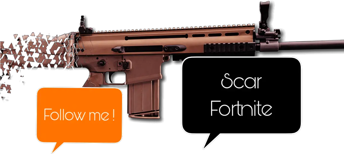  Fortnite Scar Freetoedit Sticker By Ahat966 Firearm Png Scar Fortnite Png