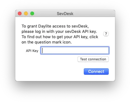  How Do I Set Up The Financeconnector For Use With Sevdesk Dot Png Question Mark Icon On Mac