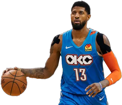  Paul George Transparent Transparent Okc Paul George Png Paul George Png