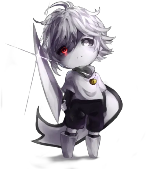  Undertale Cute Anime Cross Chara Chibi Png Chara Transparent