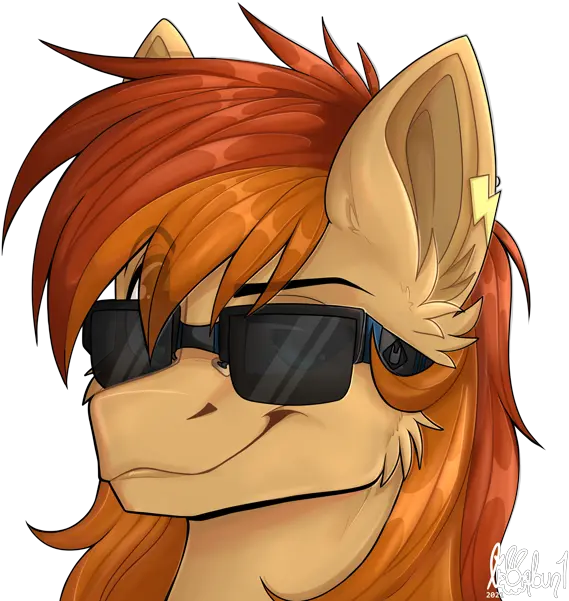  2632337 Safe Artistlionbun1 Oc Octhunder Twirl Pony Full Rim Png Bust Icon