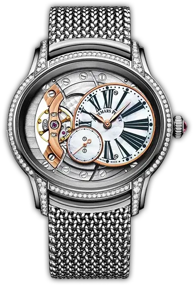  Watch My Diamonds Audemars Piguet Millenary Png Gold Watch Png