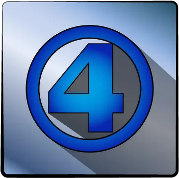  Fantastic Four Icon Cross Png Fantastic Four Logo Png