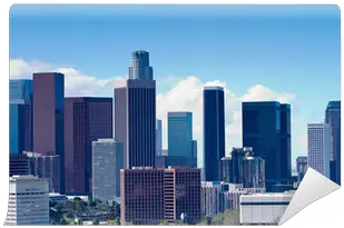  Los Angeles Skyline Wall Mural Pixers Skyline Png Los Angeles Skyline Png