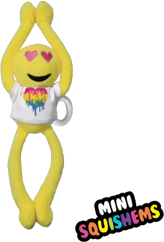  Dripping Heart Hanginu0027 Buddy Squishem Happy Png Yellow Heart Emoji Png