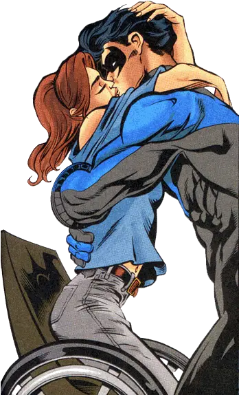  Who Is The Best Girlfriend Of Dick Grayson Nightwing And Oracle Png Dick Grayson Icon