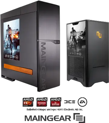  Maingear Prepares For Battlefield 4 With Exclusive Pcs Horizontal Png Battlefield Logos