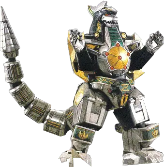  Mighty Morphin Power Rangers Dragonzord Vs Kiryu Png Green Ranger Png