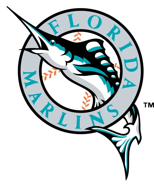  Other Baseball Logos Miami Marlins Original Logo Png Fantasy Football Logos Under 500kb