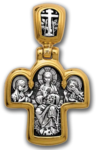  Christ Enthroned Christian Cross Png Christ Enthroned Icon