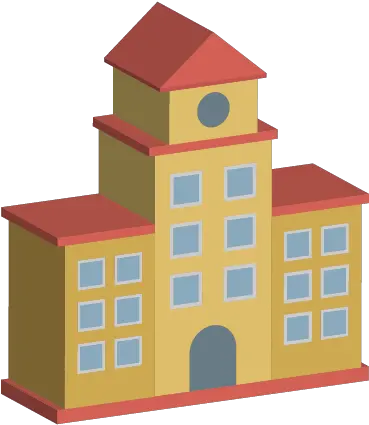  Free Building University Color Vector Icon Medieval Architecture Png School Vector Icon