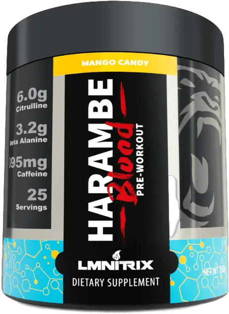  Harambe Blood Harambe Blood Pre Workout Ingredients Png Transparent Harambe