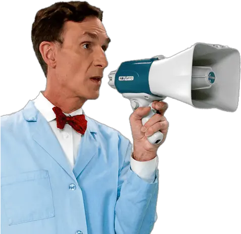  Download Bill Nye With Bull Horn Bill Nye The Science Guy Png Bill Nye Png