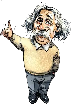  Einstein Cartoon Transparent Png Clipart Albert Einstein Png Einstein Png