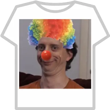  Projared Is Clown Of The Day Roblox Purple Guy T Shirt Roblox Png Clown Wig Transparent