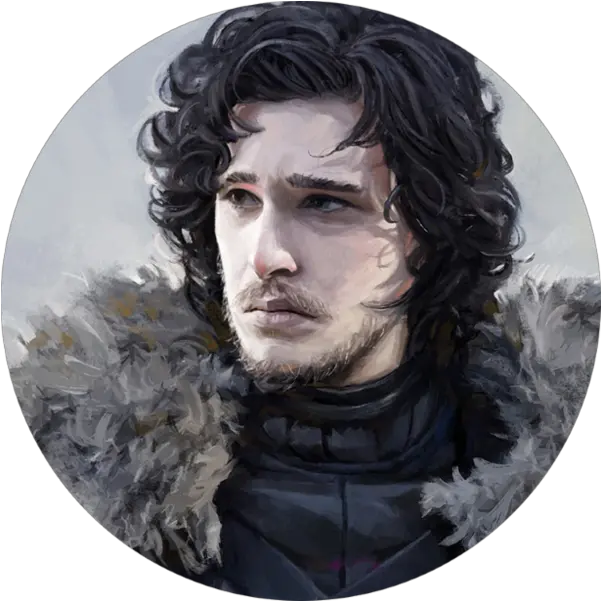  Hair Facial Portrait Jon Hq Png Image Jon Snow Hair Styling Jon Snow Transparent