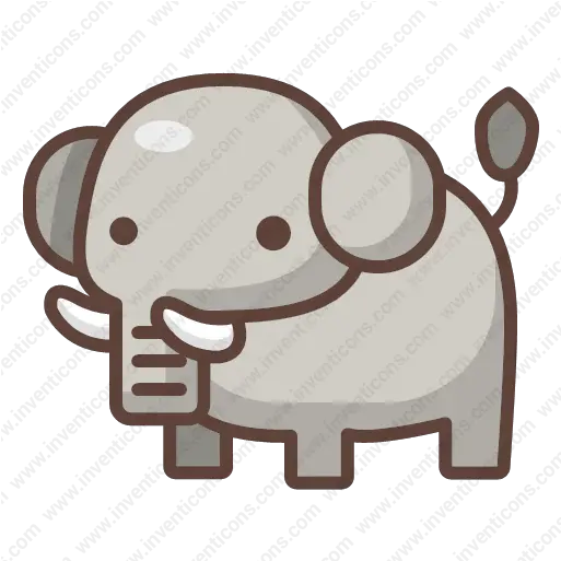  Download Elephant Vector Icon Inventicons Kubli Bistro Png Elephant Icon