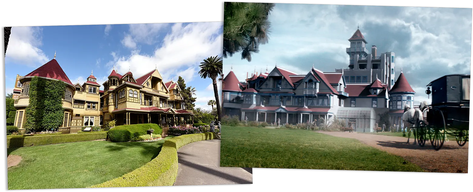  Winchester The True Ghost Story Behind Helen Mirrenu0027s Winchester House After Earthquake Png Mansion Png