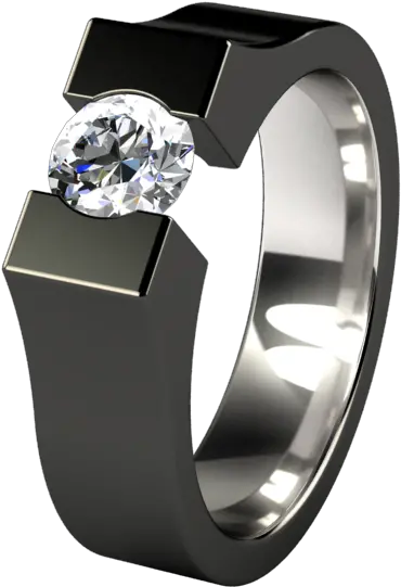  Download Mens Black Engagement Rings Man Ring Ping Png Black Diamond Png