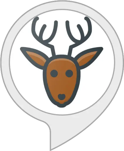  Amazoncom Deer Facts Alexa Skills Reindeer Png Deer Head Logo