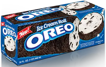  Oreo Ice Cream Roll Oreo Ice Cream Cake Roll Png Oreo Transparent