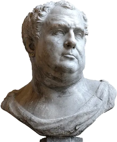  Sacred Beans A Roman Recipe Bust Of Roman Emperor Vitellius Transparentr Png Roman Bust Png