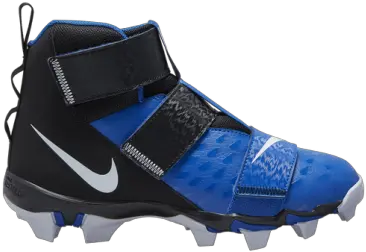  Crampons De Football Americain Moulés Nike Force Savage Shark 2 Bleu Pour Enfant Cleat Png Under Armour Nitro Icon Low Mc