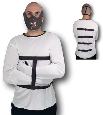  Hannibal Costume Straight Strait Jacket Straight Jacket And Mask Png Straight Jacket Png