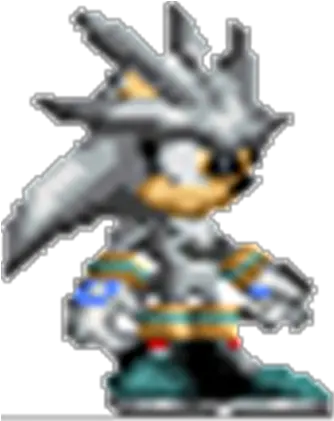  Silver Sprite Transparent Background Silver The Hedgehog Sprite Png Sprite Transparent Background