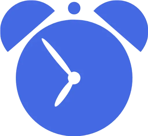  Royal Blue Alarm Clock 2 Icon Free Royal Blue Alarm Clock Blue Alarm Clock Icon Png Free Alarm Clock Icon