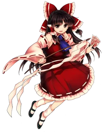  Touhou Main Characters Tv Tropes Reimu Hakurei Touhou Png Touhou Logo