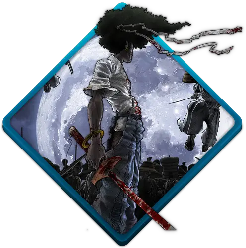  Afro Samurai Icon Afro Samurai Icon Png Samurai Png