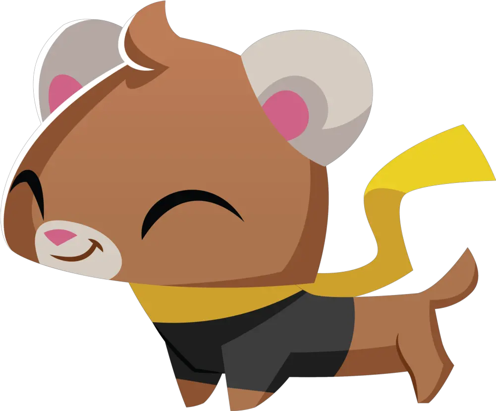  Ferret Animal Jam Archives Cartoon Png Ferret Png