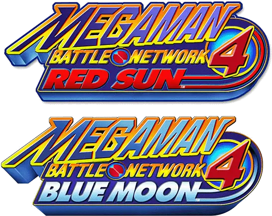  Mega Man Battle Network 4 Video Game Jrpg Action Rpg Megaman Battle Network 4 Logo Png Megaman Logo