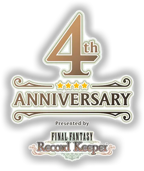  Special Features Commemorating Ffrks 4th Anniversary Event Png Anniversary Png