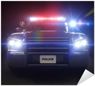  Police Car With Full Array Of Lights And Tactical Sticker U2022 Pixers We Live To Change Police Car Png Police Lights Png