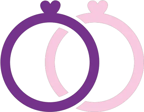  Purple Pink Wedding Rings Transparent Png U0026 Svg Vector File Pink Wedding Ring Png Rings Png